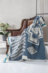 Jacquard Kilim Throw Blanket