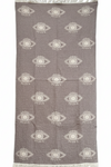 Eye Turkish Towel Brown