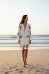 Blue Eye Kimono Robe, Short