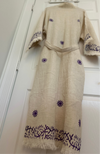 Lavender Sun Hand-Printed Kimono Robe