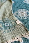 Eye Turkish Towel Teal-Sage