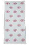 Eye Turkish Towel Red