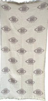 Eye Turkish Towel Brown