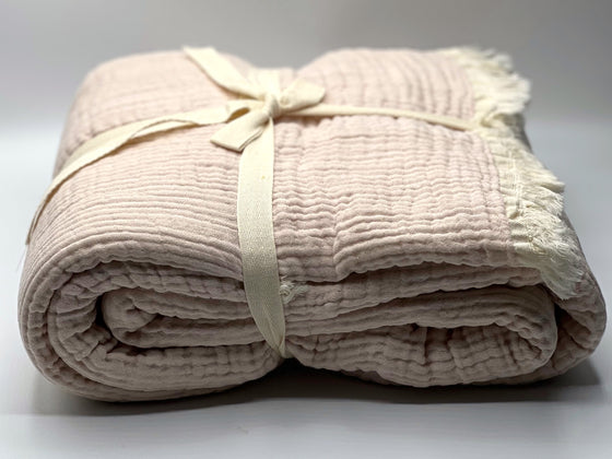 Muslin Twin Size Blanket /Throw