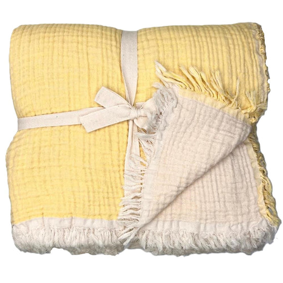 Muslin Twin Size Blanket /Throw