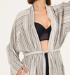 Striped Cotton Robe