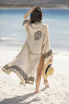 Mirage Kimono Robe-Linen