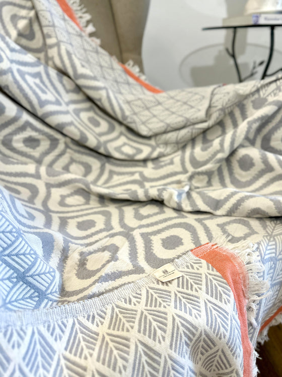 Jacquard Throw Blanket